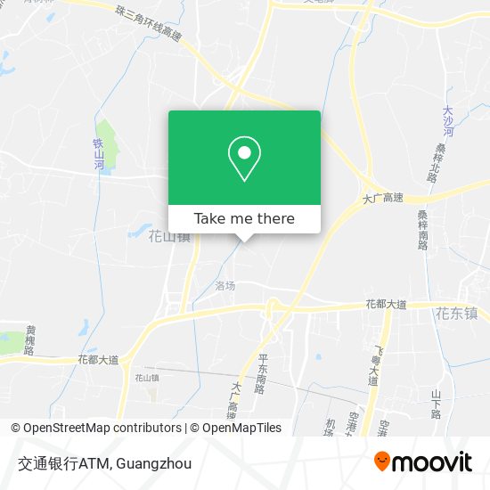 交通银行ATM map