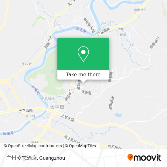 广州凌志酒店 map