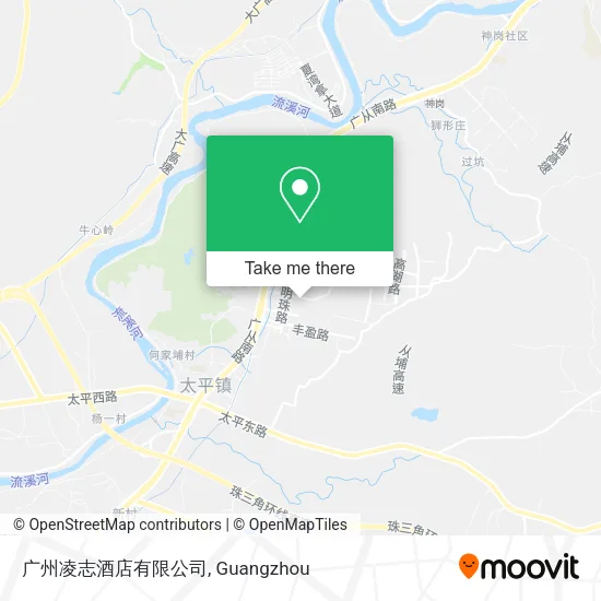 广州凌志酒店有限公司 map