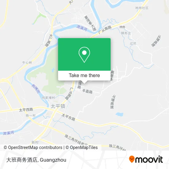 大班商务酒店 map