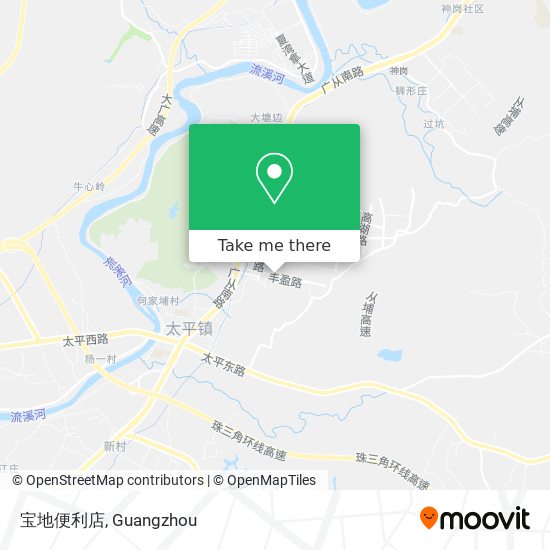宝地便利店 map