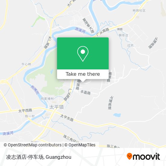 凌志酒店-停车场 map
