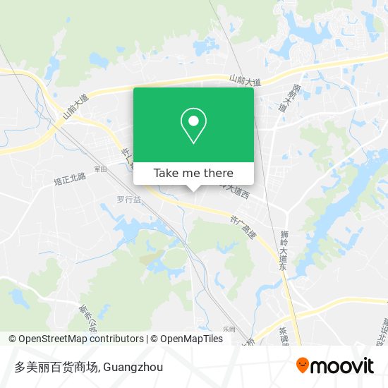 多美丽百货商场 map