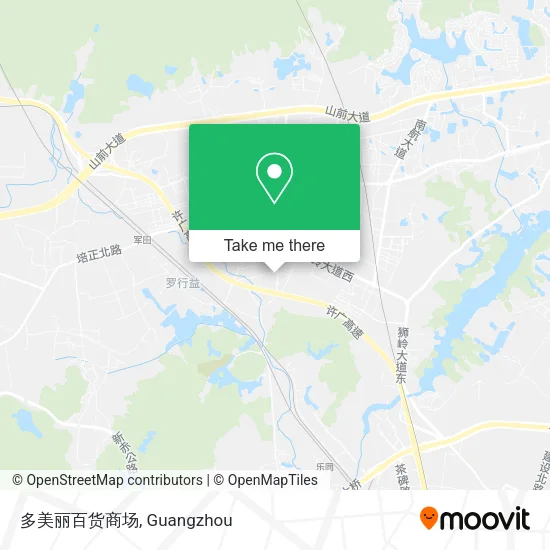 多美丽百货商场 map