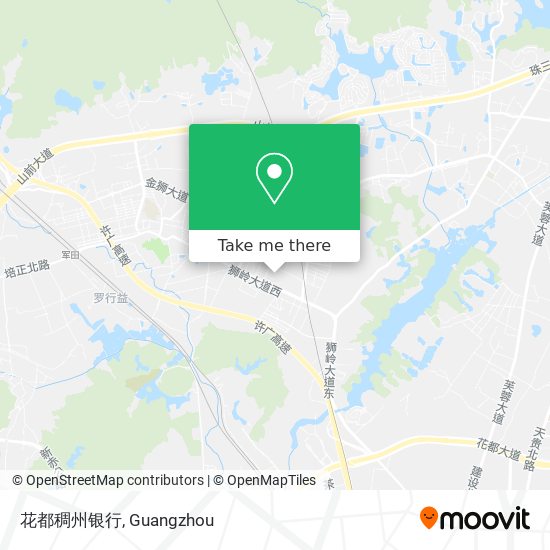 花都稠州银行 map