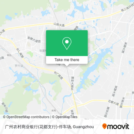 广州农村商业银行(花都支行)-停车场 map