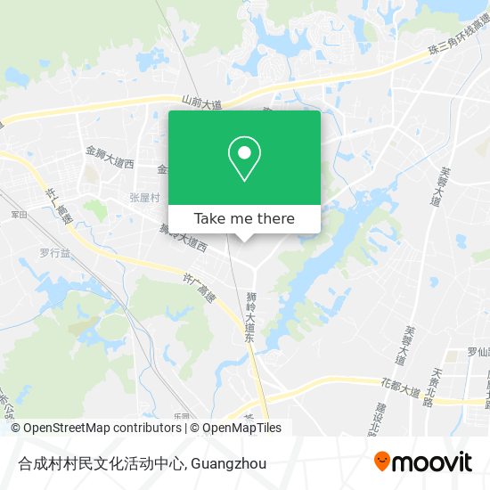 合成村村民文化活动中心 map