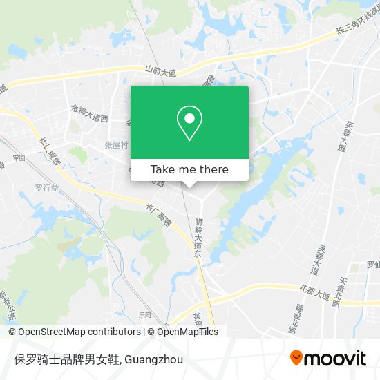保罗骑士品牌男女鞋 map
