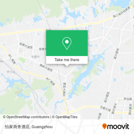 怡家商务酒店 map