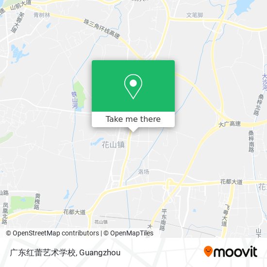 广东红蕾艺术学校 map