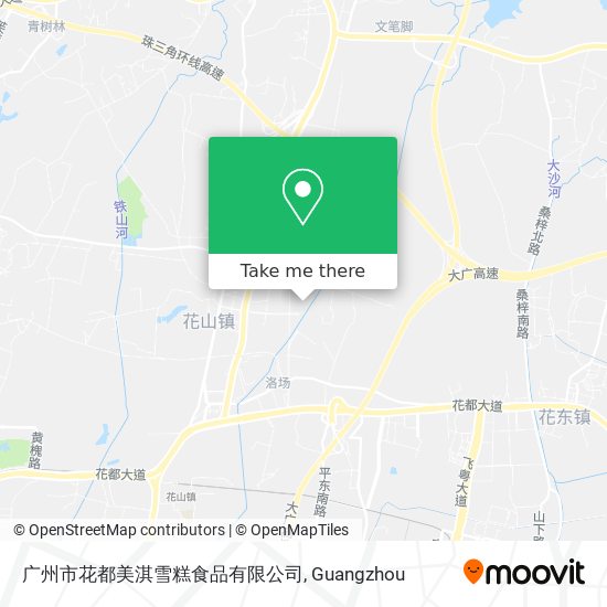 广州市花都美淇雪糕食品有限公司 map