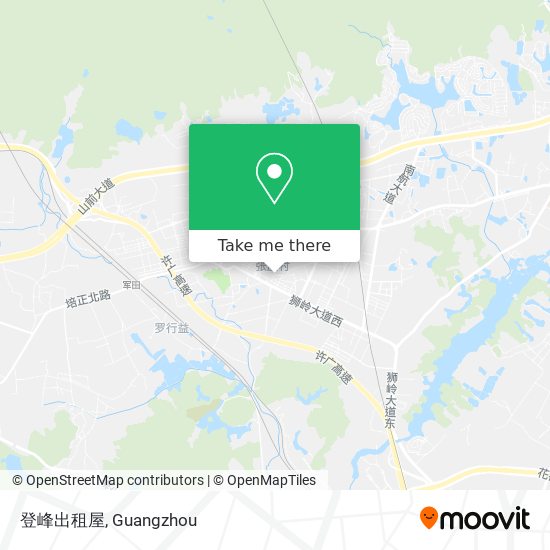 登峰出租屋 map