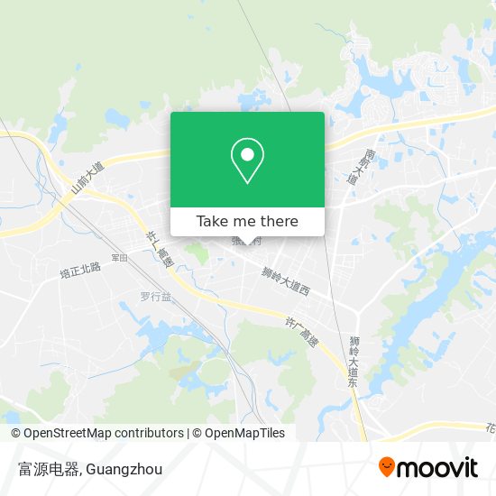 富源电器 map