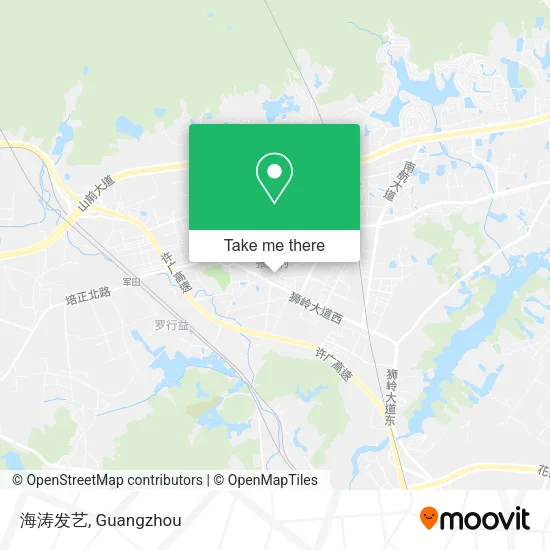 海涛发艺 map