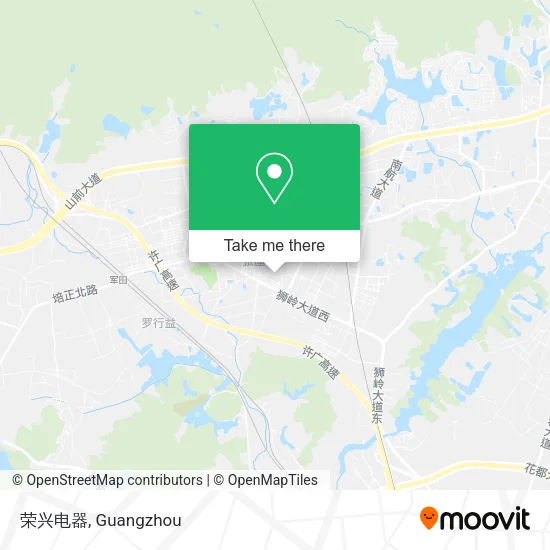 荣兴电器 map