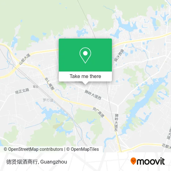 德贤烟酒商行 map