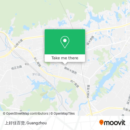 上好佳百货 map