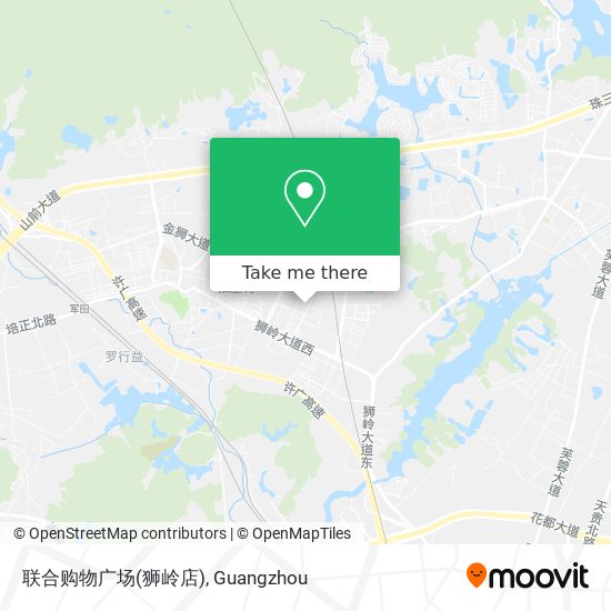 联合购物广场(狮岭店) map