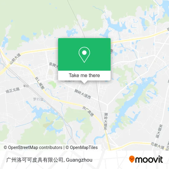 广州洛可可皮具有限公司 map