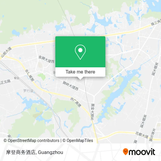 摩登商务酒店 map