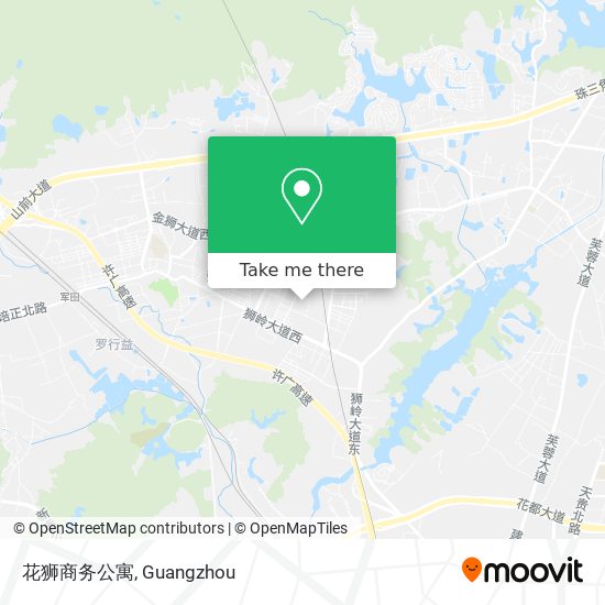 花狮商务公寓 map