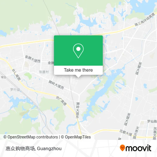惠众购物商场 map