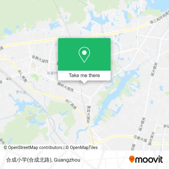 合成小学(合成北路) map
