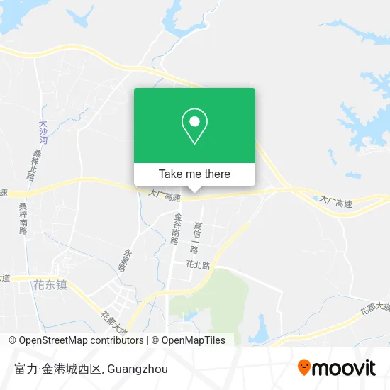 富力·金港城西区 map