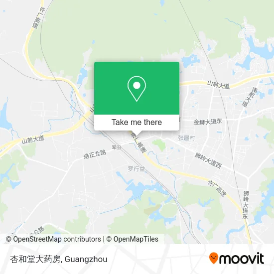 杏和堂大药房 map