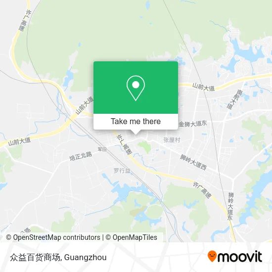 众益百货商场 map