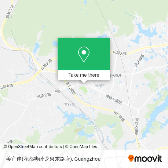 美宜佳(花都狮岭龙泉东路店) map