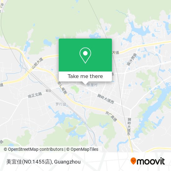 美宜佳(NO.1455店) map
