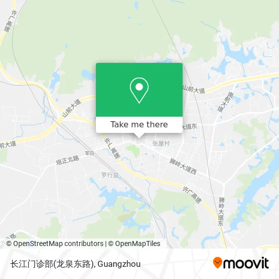 长江门诊部(龙泉东路) map