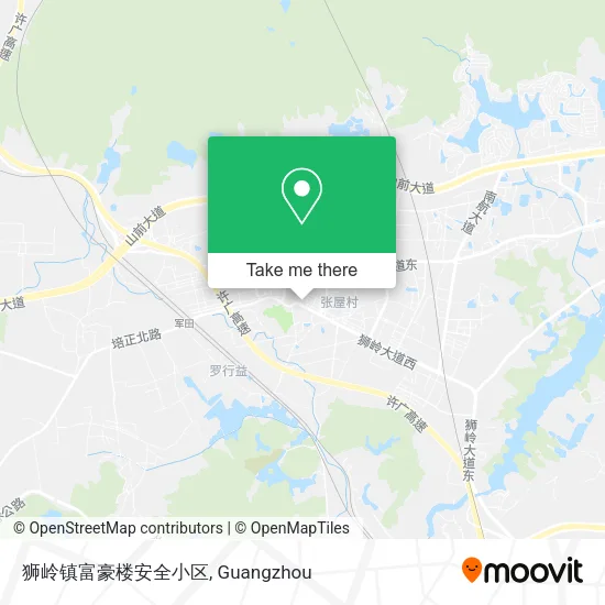 狮岭镇富豪楼安全小区 map