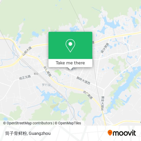 筒子骨鲜粉 map