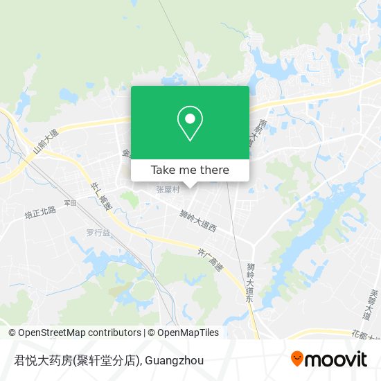君悦大药房(聚轩堂分店) map