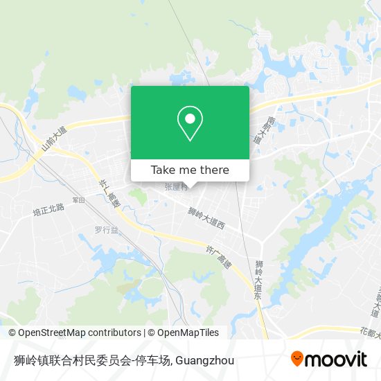 狮岭镇联合村民委员会-停车场 map