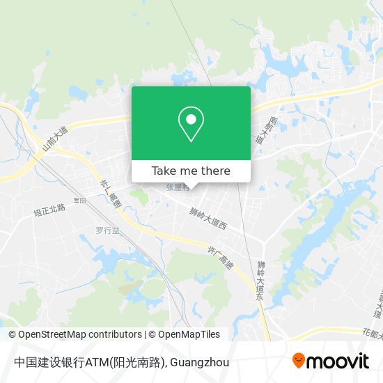 中国建设银行ATM(阳光南路) map