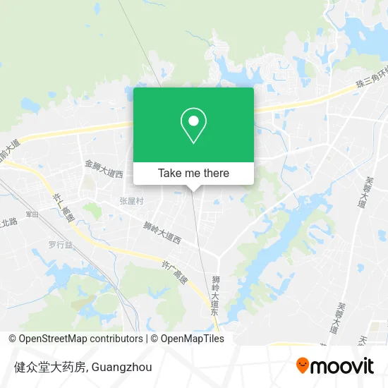 健众堂大药房 map