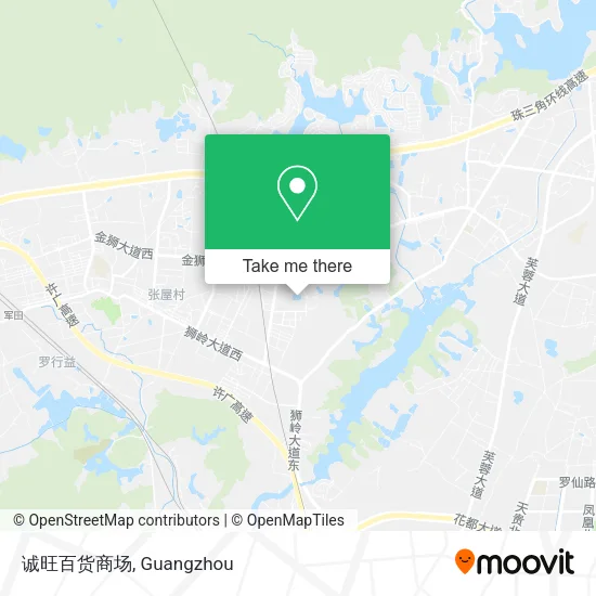 诚旺百货商场 map