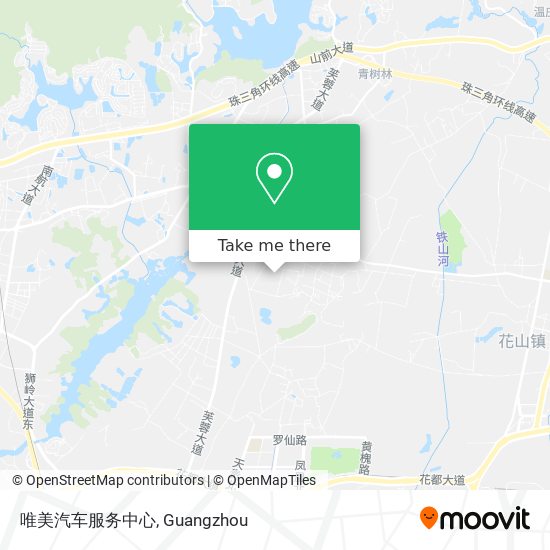 唯美汽车服务中心 map