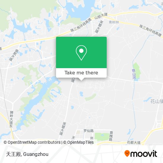 天王殿 map