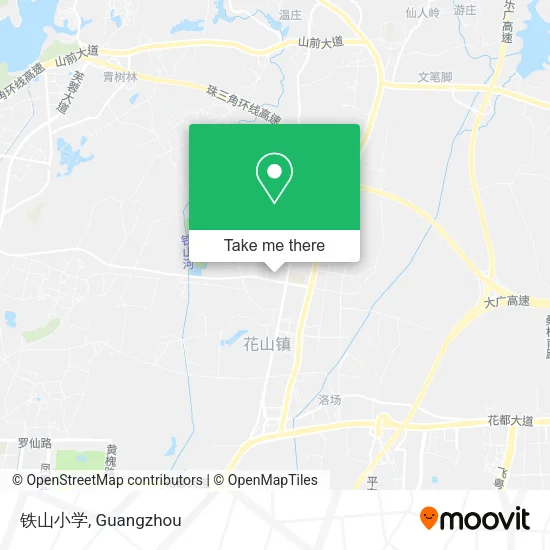 铁山小学 map
