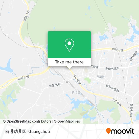 前进幼儿园 map