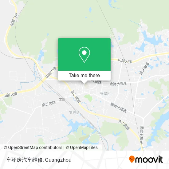 车驿房汽车维修 map