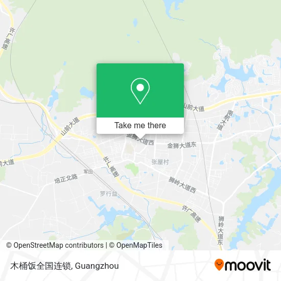 木桶饭全国连锁 map