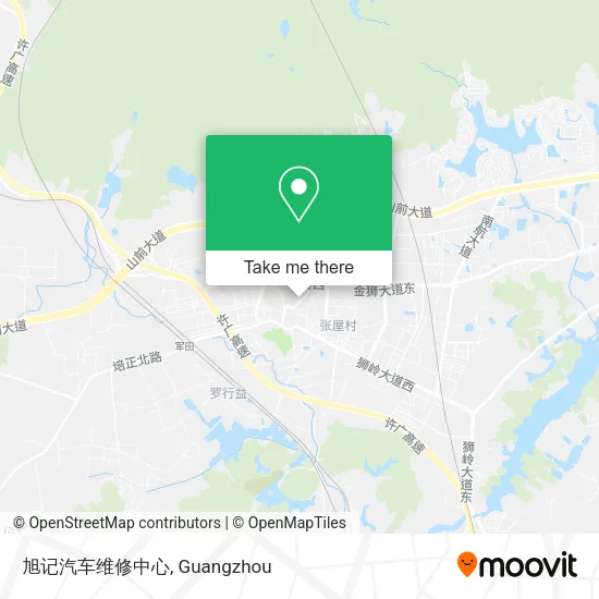 旭记汽车维修中心 map