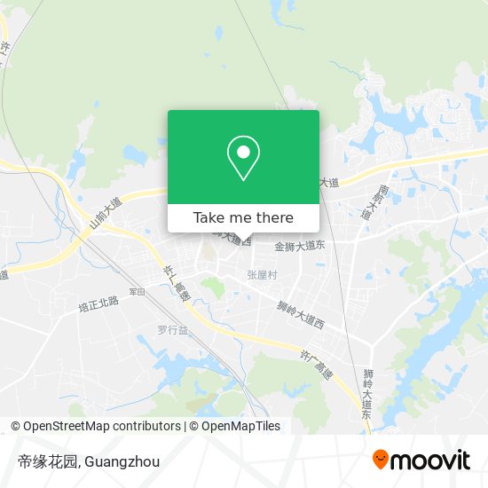 帝缘花园 map