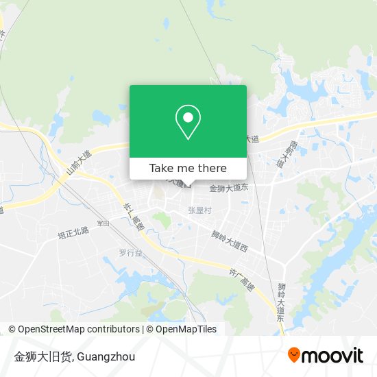 金狮大旧货 map