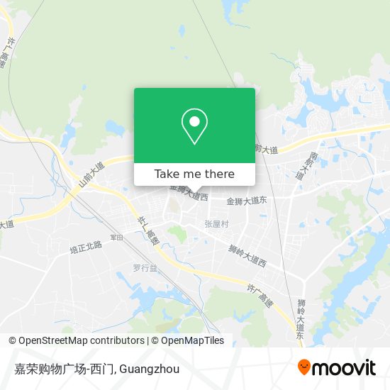 嘉荣购物广场-西门 map